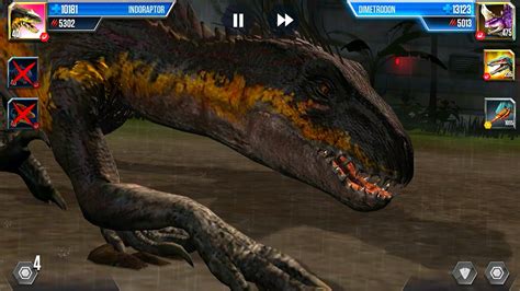 Boss Vs Boss No Mods How To Make The Most Of Indoraptor Power Jurassic World The Game Youtube