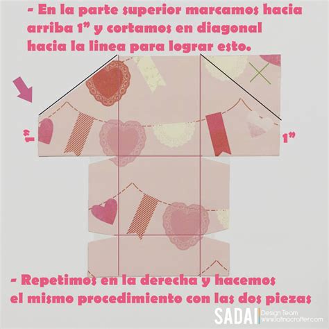 Latina Crafter Sellos en Español Desde el Taller de Sadai Cajita