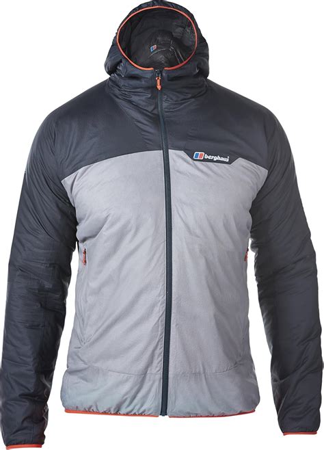 Berghaus Mens Reversible Smock Jacket Silver Filigreecarbon 2x Large