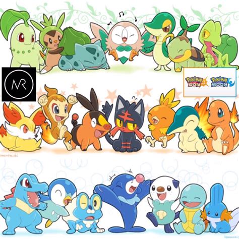 Collection 105 Pictures Pictures Of Pokemon Sun And Moon Starters Stunning