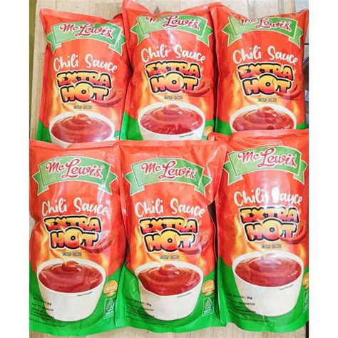 Jual SAUS SAMBAL MC LEWIS EXTRA PEDAS 1KG CHILI SAUCE EXTRA HOT