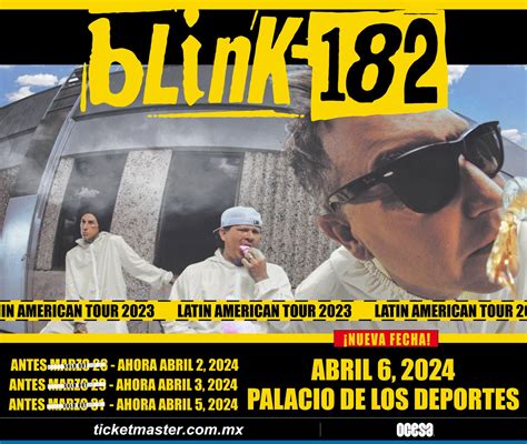 Blink 182 En México 2024