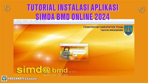 Tutorial Cara Instalasi Aplikasi Simda Bmd Online 2024tutorial Youtube