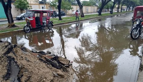 Piura Calles Inundadas Tras Intensa Lluvia De Varias Horas [fotos