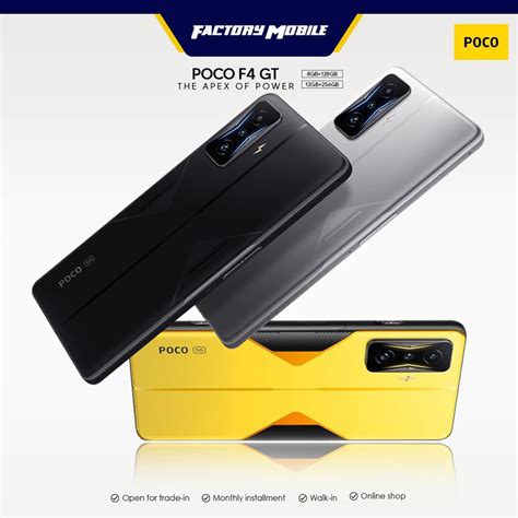 POCO F4 GT 8 128GB Global Version 1 Year Warranty Shopee Malaysia