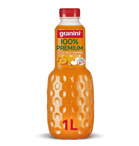 Comprar ZUMO GRANINI 100 PREMIUM NARANJA MANZANA ZANAHORIA 1 L ZUMO