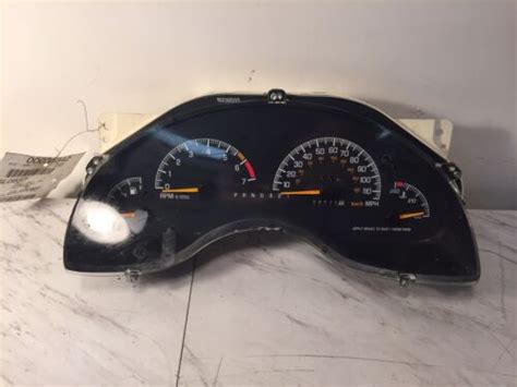 1998 2003 Pontiac Grand Prix Instrument Gauge Cluster Speedometer MPH