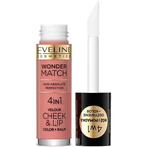 WONDER MATCH 4 IN 1 CHEEK LIP COLOR BALM SHADE 01 Eveline Cosmetics