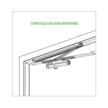 LCN 3130 Series Concealed Mount Door Closer