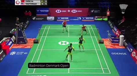 R Badminton Denmark Open Pearly Tan Thinaah Muralitharan