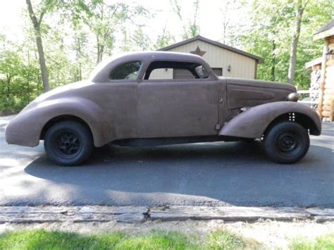 Chevy Coupe Custom Project Steel Body Chopped Hot Rat Rod Roller