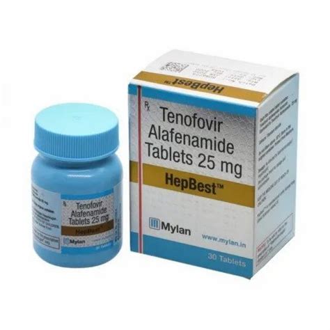 Hepbest Tenofovir Alafenamide Tablets 25 Mg Mylan Rs 1500 Bottle