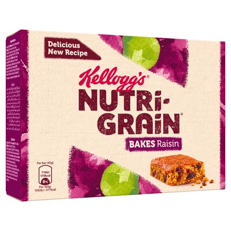 Nutri Grain Breakfast Bars Apple Kellogg S