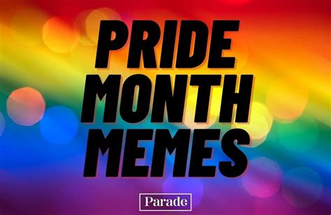 30 Pride Memes To Celebrate The Lgbtq Community 2024 Parade