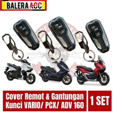 Jual Paket Cover Remot Dan Gantungan Kunci Honda PCX 160 VARIO 160 ADV