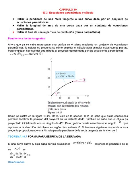 328912819 Cap 10 Secc 10 3 Ec Parametricas Y Calculo CapÍtulo 10 10