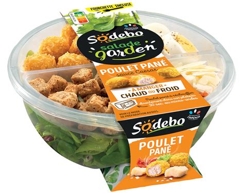 Sodebo dévoile 3 nouvelles salades à déguster chaudes ou froides A