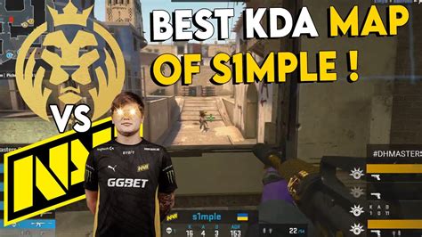 BEST KDA MAP OF SIMPLE 2 77 RATING MAD Lions Vs NAVI HIGHLIGHTS