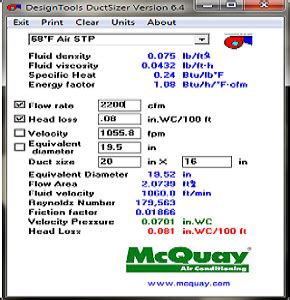Mcquay Duct Sizer Download - writermoon