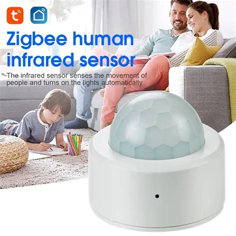 Zigbee Mini Smart PIR Motion Detector Corpo Humano Sensor Infravermelho