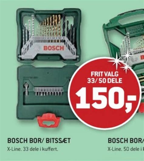 Bosch Bor og bitssæt XL BYG november 2022 Alle Tilbudsavis