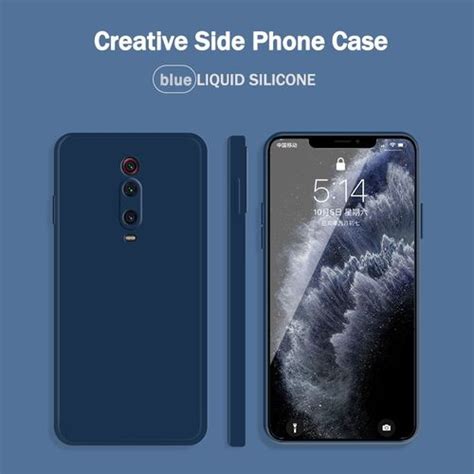 Case Pochette Silicone Compatible Xiaomi Mi 9t Bleu Fiche Technique