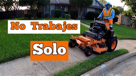 No Trabajes Solo Yarderos Jardineros Que Trabajan En Usa Youtube