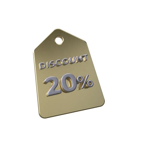 Discount Price Tag 3d Render Transparent Background 22999129 Png