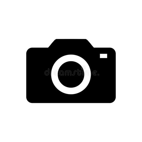 Camera Icon Flat Vector Template Design Trendy Stock Vector