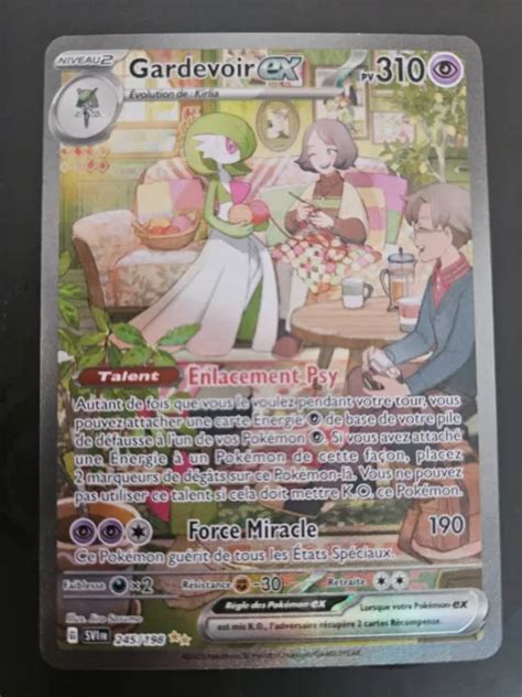 CARTE POKÉMON GARDEVOIR ex 245 198 SV01 Ecarlate Violet FR Neuf EUR