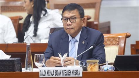 Dpr Setujui Herindra Jadi Kepala Bin Gantikan Budi Gunawan