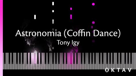 Astronomia Coffin Dance Piano Tutorial Sheet Music YouTube