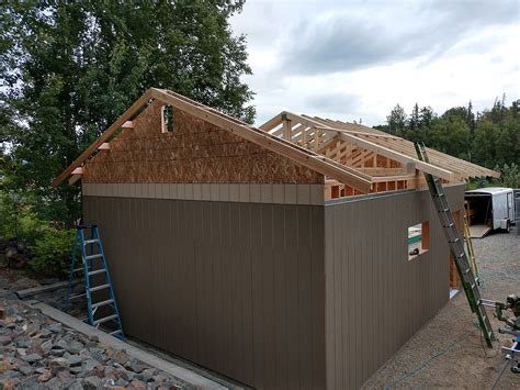 Detached Garage Framing And Finishing High Level Construction