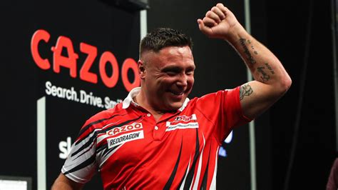 Premier League Darts: Gerwyn Price defeats Michael van Gerwen and ...