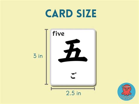 Japanese Kanji Number Flashcards Japanese Printable Numbers Japan