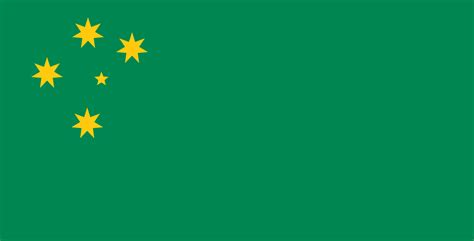 AUSTRALIA NATIONAL COLORS FLAG (Concept & Art) Proposal : r/vexillology