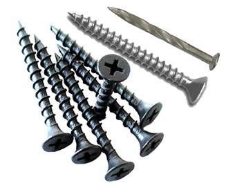 Screw Nails Made from Galvanized Low Carbon Steel or Alloy Steel