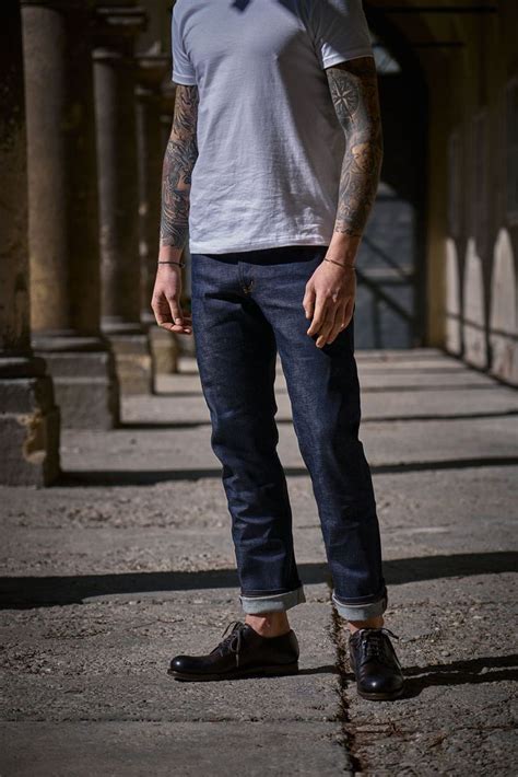 Naked Famous Denim Weird Guy Dirty Fade Selvedge