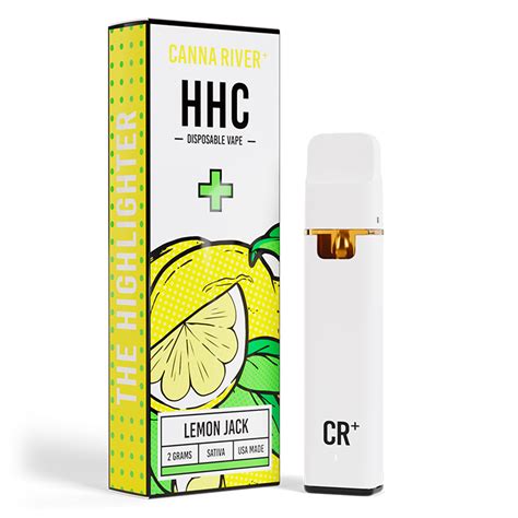 Canna River Hhc Disposable Vape Pen Lemon Jack 2g Dr Ganja