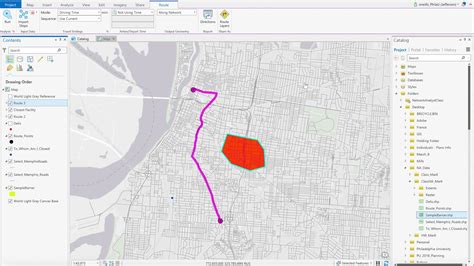 Network Analyst In Arcpro Route And Closest Facility Youtube