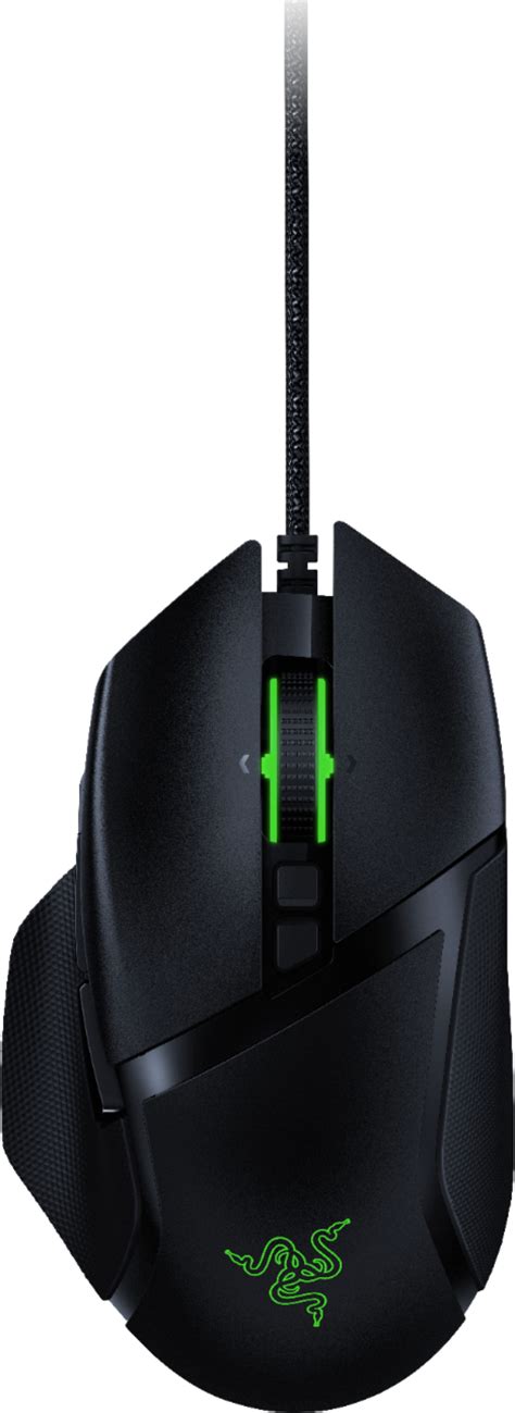 Best Buy: Razer Basilisk V2 Wired Optical Gaming Mouse Wired Black RZ01 ...