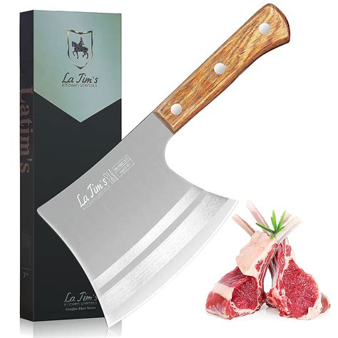 Buy La Tim S Chef Kitchen Knives Hand Forged High Carbon Steel