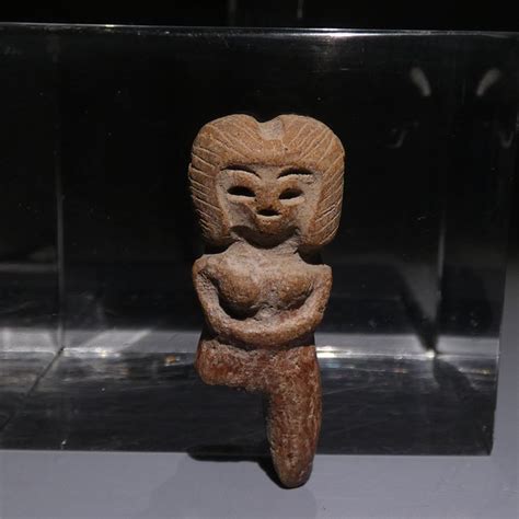 Valdivia Terre Cuite Belle Idole Jolie Figurine De Vénus Valdivia