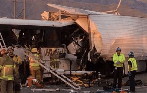 NTSB Worn Tires May Have Been Factor In Fatal Palm Springs Bus Crash