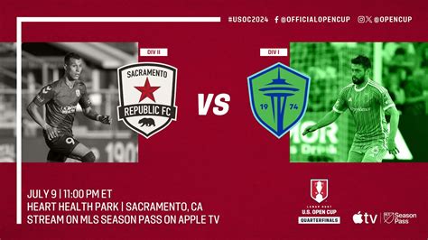 Sacramento Republic Vs Seattle Sounders EXTENDED HIGHLIGHTS Lamar