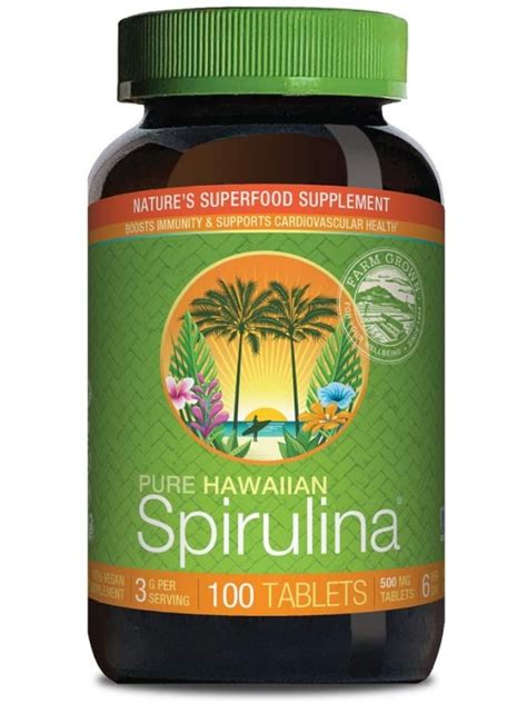 Hawaiian Spirulina Spirulina Hawajska Pacifica Mg Tabletek