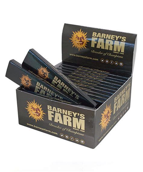 Organic Rolling Papers With Filter Tips Box Of 26 France Barneys