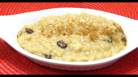 Arroz Con Dulce Al Estilo Puerto Rico Or Sweet Rice Pudding Youtube