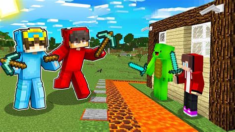 Cash And Niko Vs Most Secure House Battle In Minecraft Gameplay By