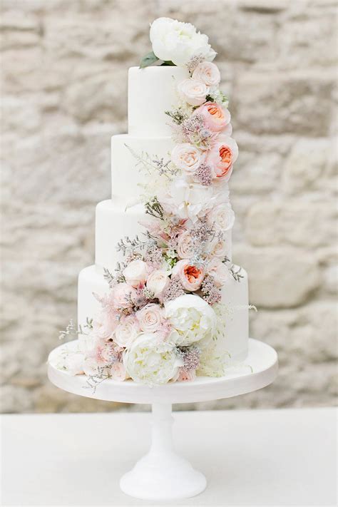 Floral Wedding Cake Ideas Wiki Cakes